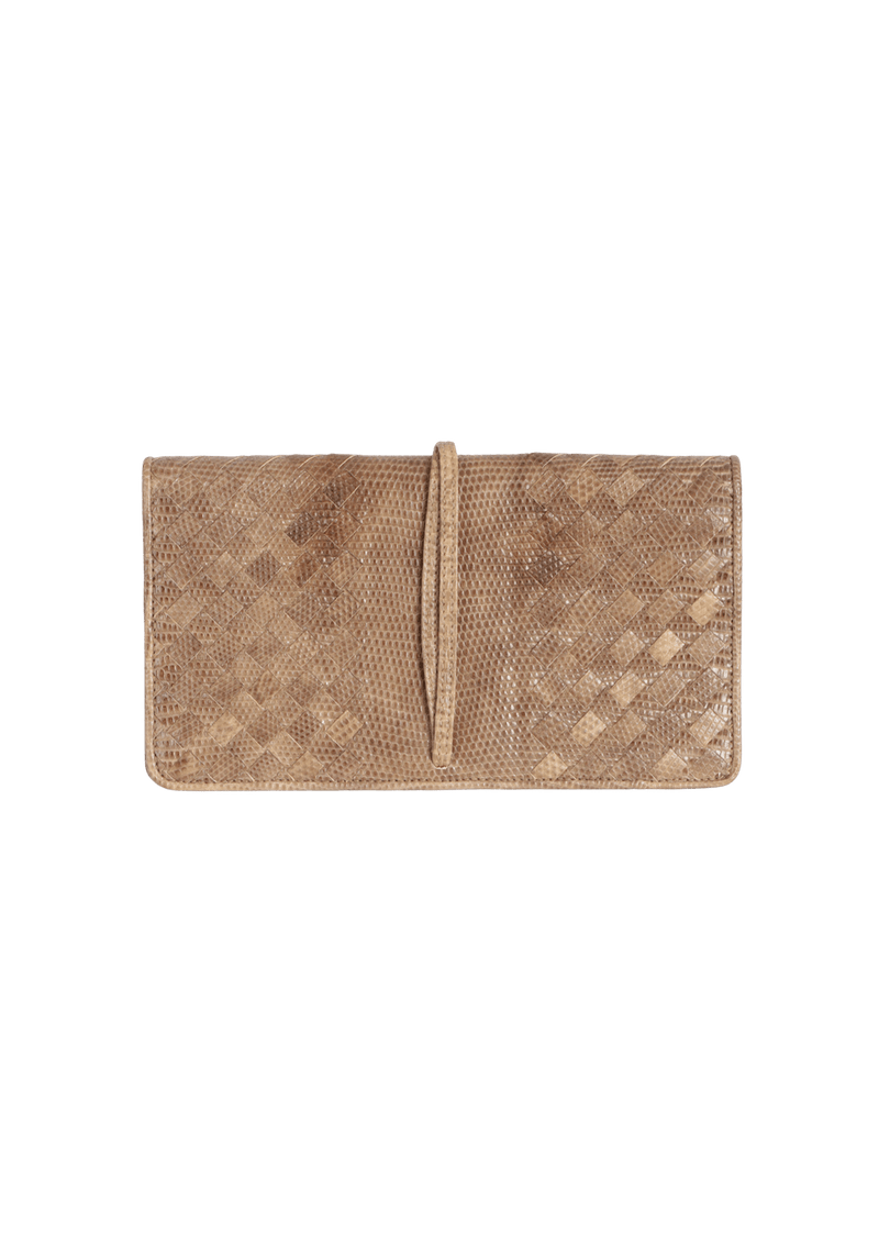 INTRECCIATO LIZARD SETTANTADUE CLUTCH