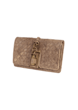 INTRECCIATO LIZARD SETTANTADUE CLUTCH