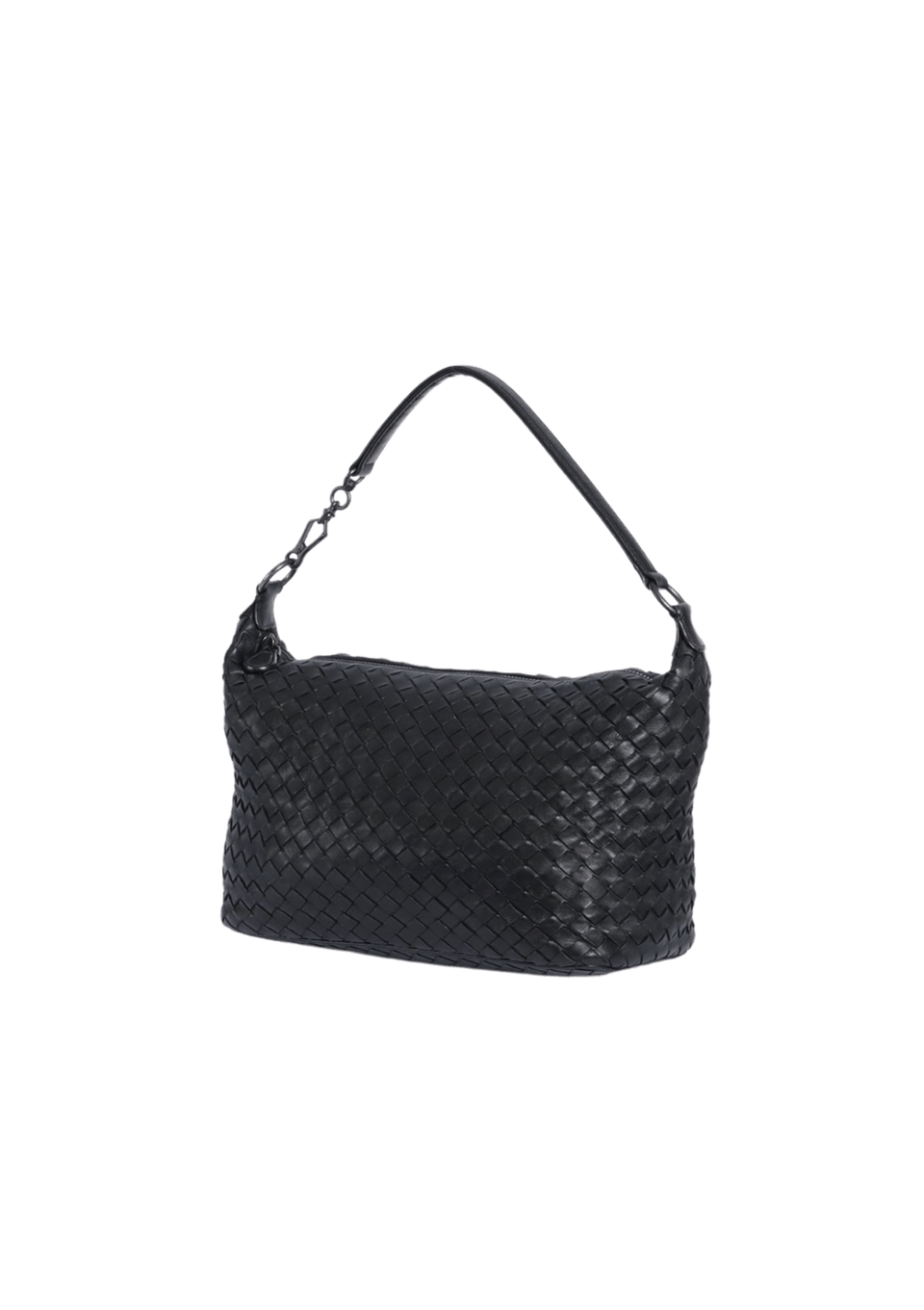 BOLSA BOTTEGA VENETA INTRECCIATO ZIP HOBO PRETO ORIGINAL – Gringa