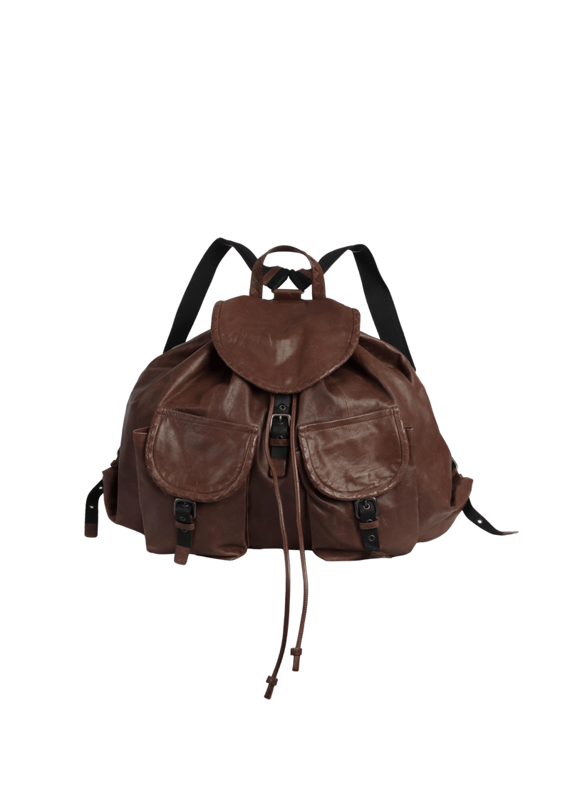 LEATHER BACKPACK