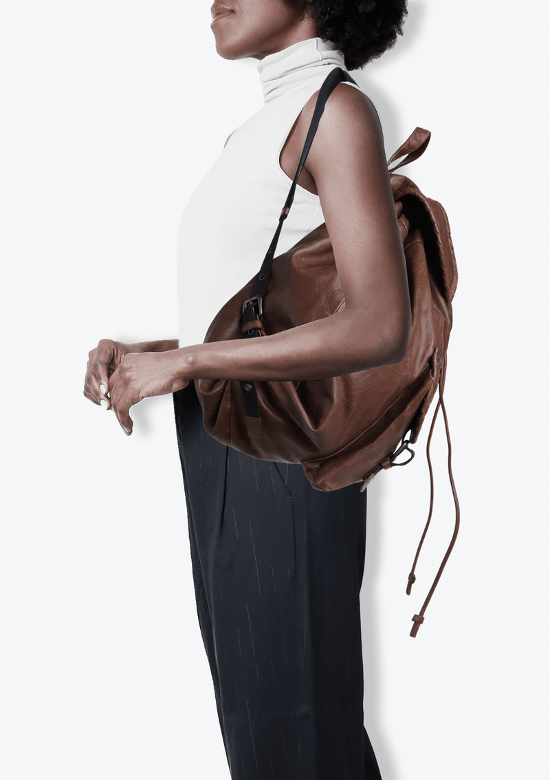 LEATHER BACKPACK