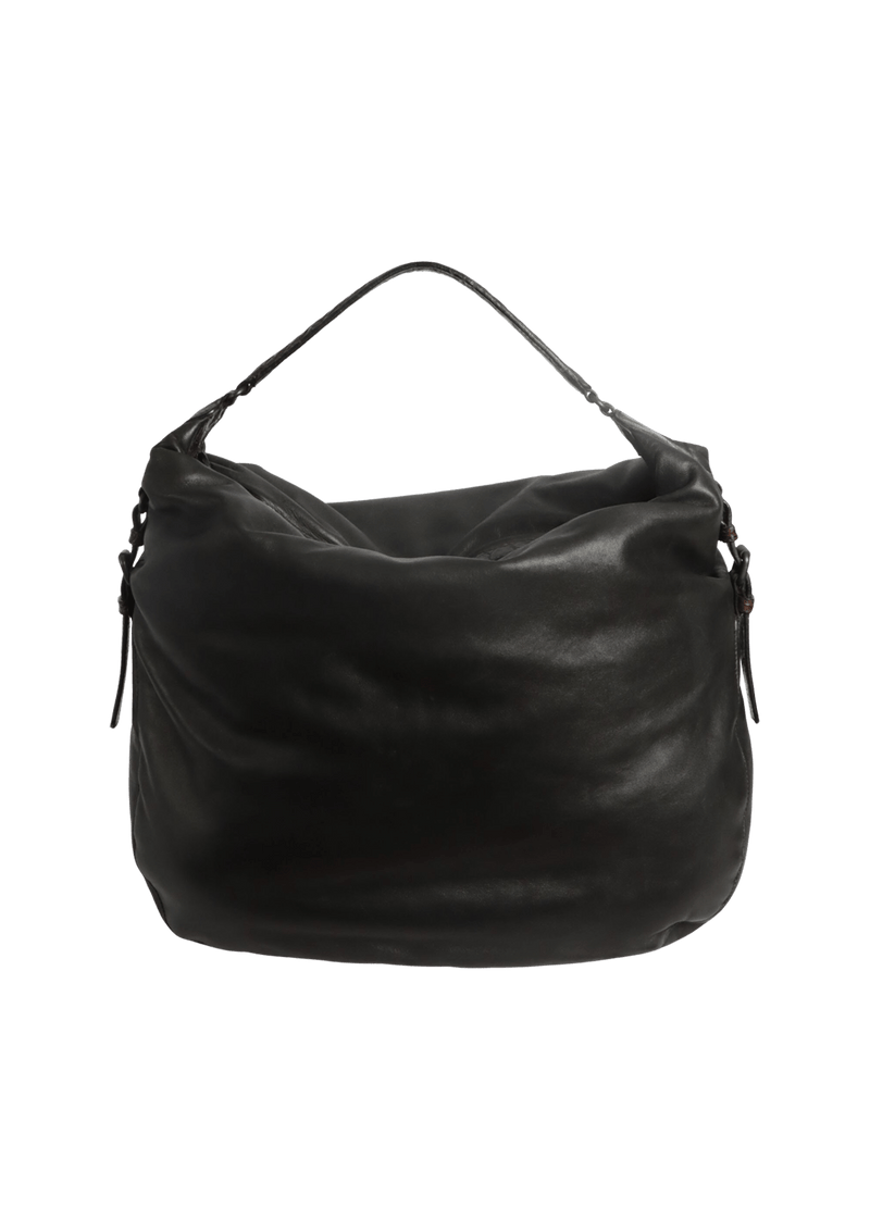 LEATHER HOBO BAG