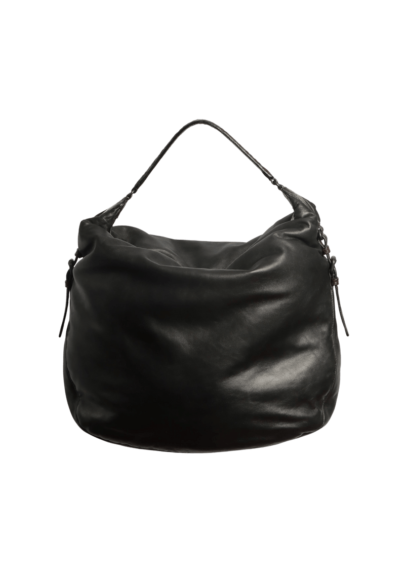 LEATHER HOBO BAG