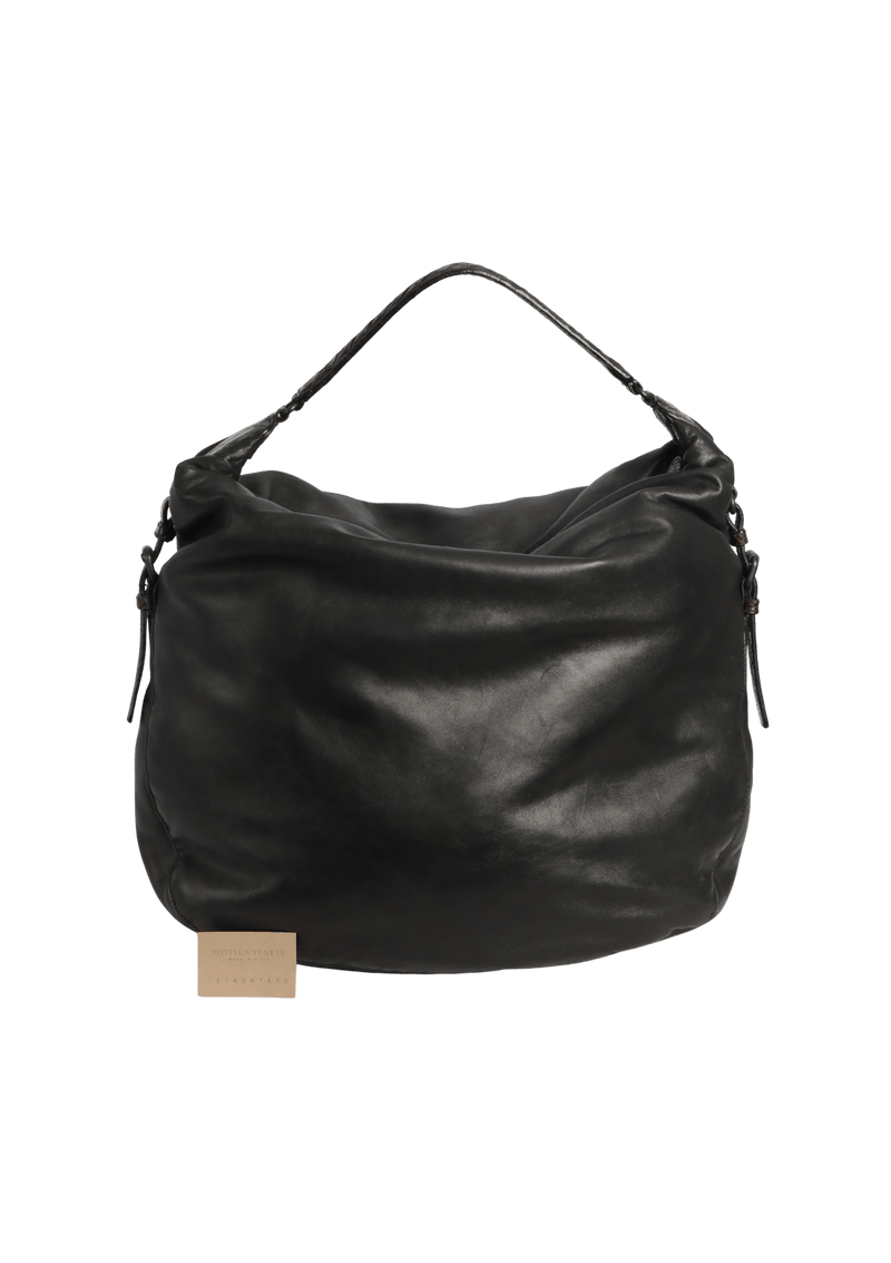 LEATHER HOBO BAG