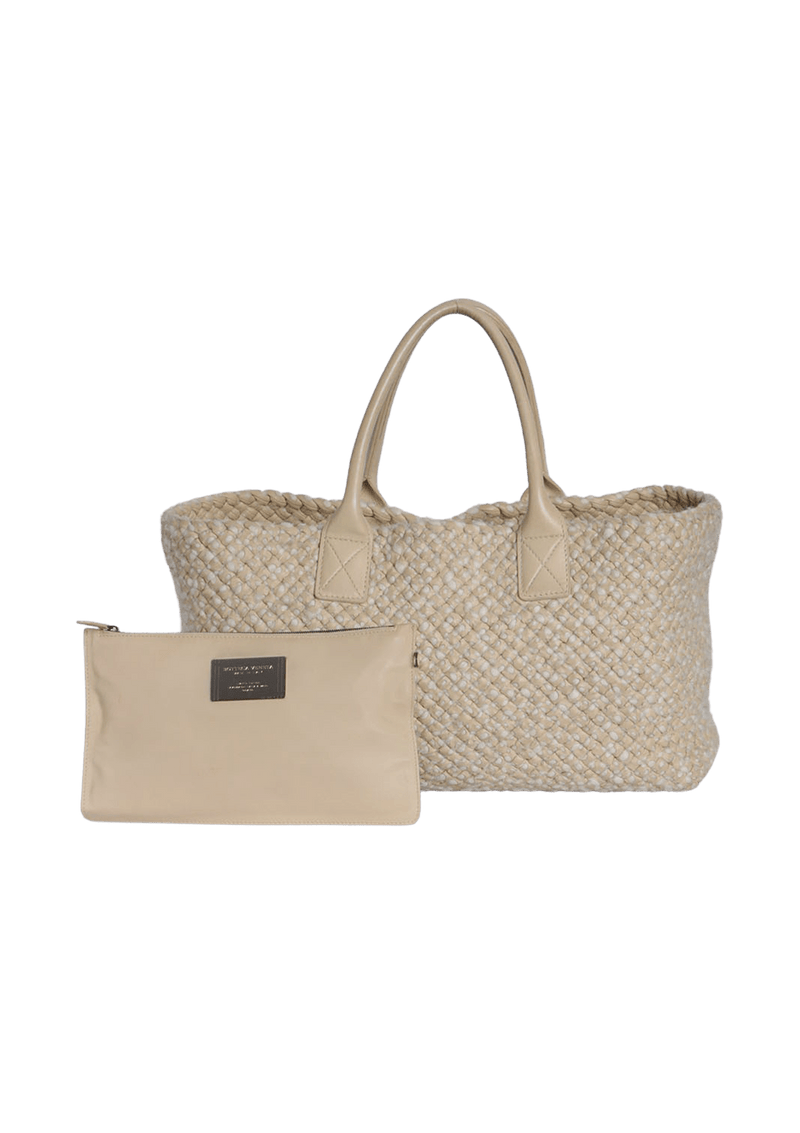 LIMITED EDITION WOVEN CABAT TOTE