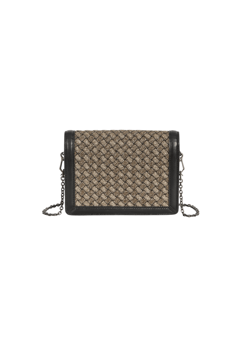 LUREX INTRECCIATO CHAIN BAG