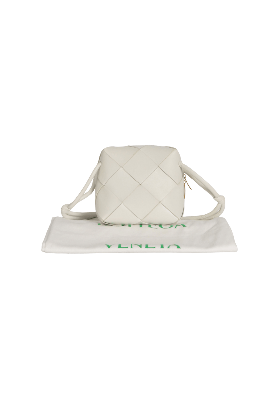 BOLSA BOTTEGA VENETA MINI CASSETTE BRANCO ORIGINAL – Gringa