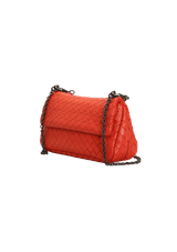 MINI INTRECCIATO FLAP BAG