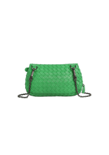 MINI INTRECCIATO FLAP BAG