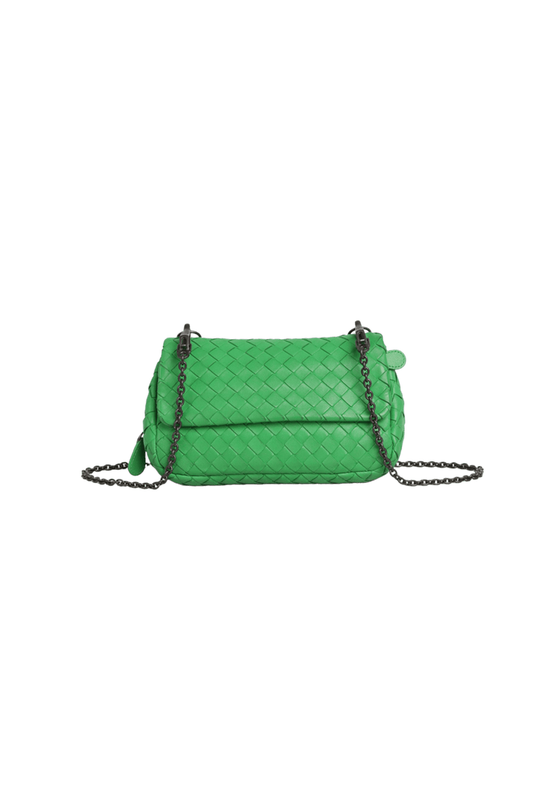 MINI INTRECCIATO FLAP BAG