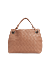 NAPPA INTRECCIATO LEATHER TOTE