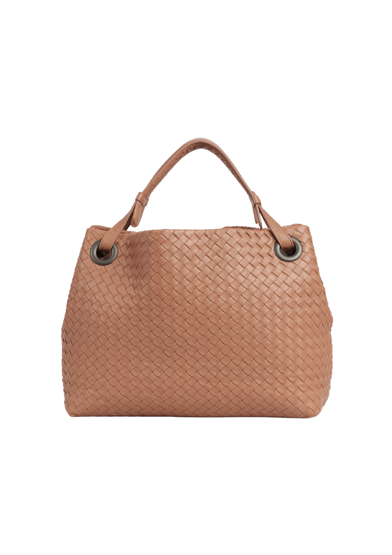 NAPPA INTRECCIATO LEATHER TOTE