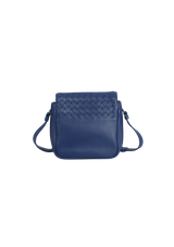 NEW TIE INTRECCIATO MINI SADDLE BAG