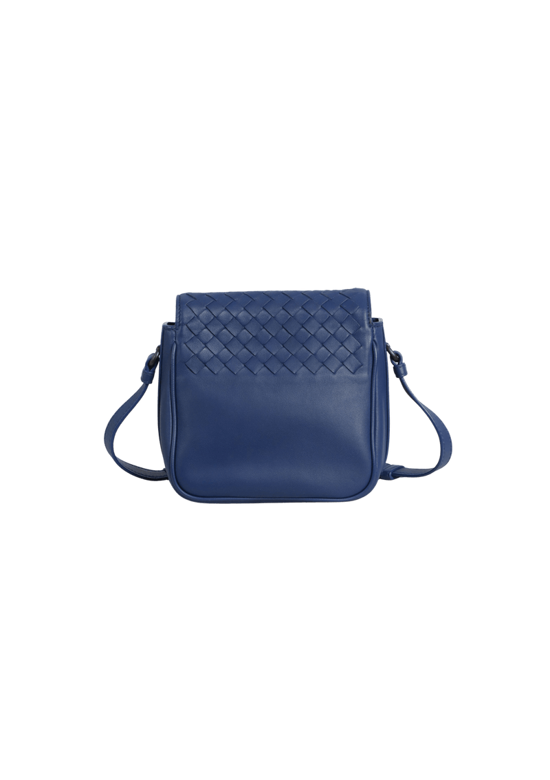 NEW TIE INTRECCIATO MINI SADDLE BAG