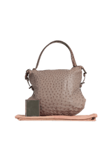 OSTRICH & CROCODILE HOBO