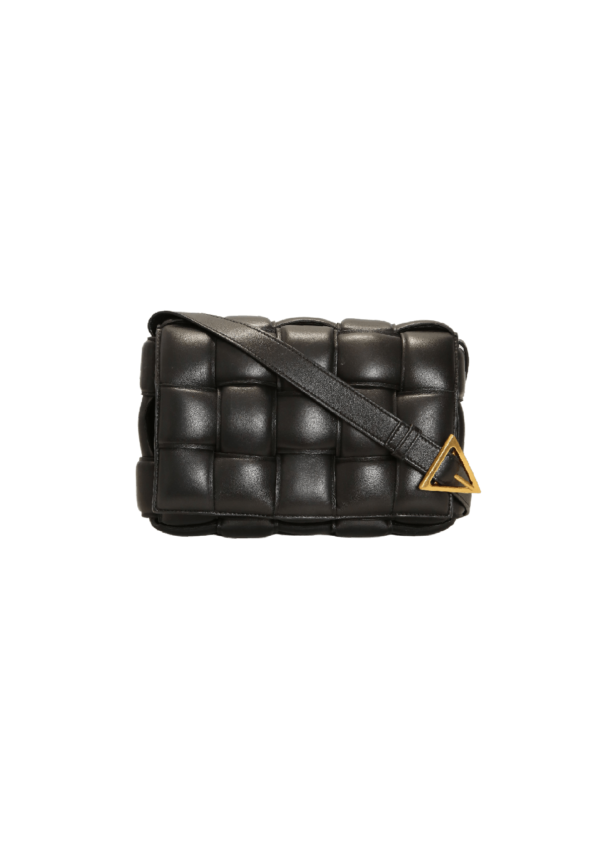 BOLSA BOTTEGA VENETA PADDED CASSETTE BAG PRETA ORIGINAL – Gringa