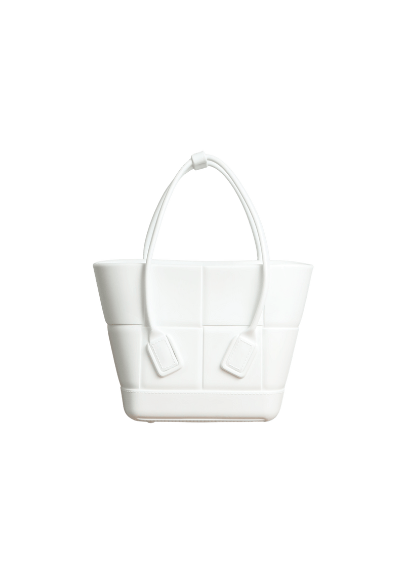 RUBBER MAXI INTRECCIATO MINI ARCO BAG