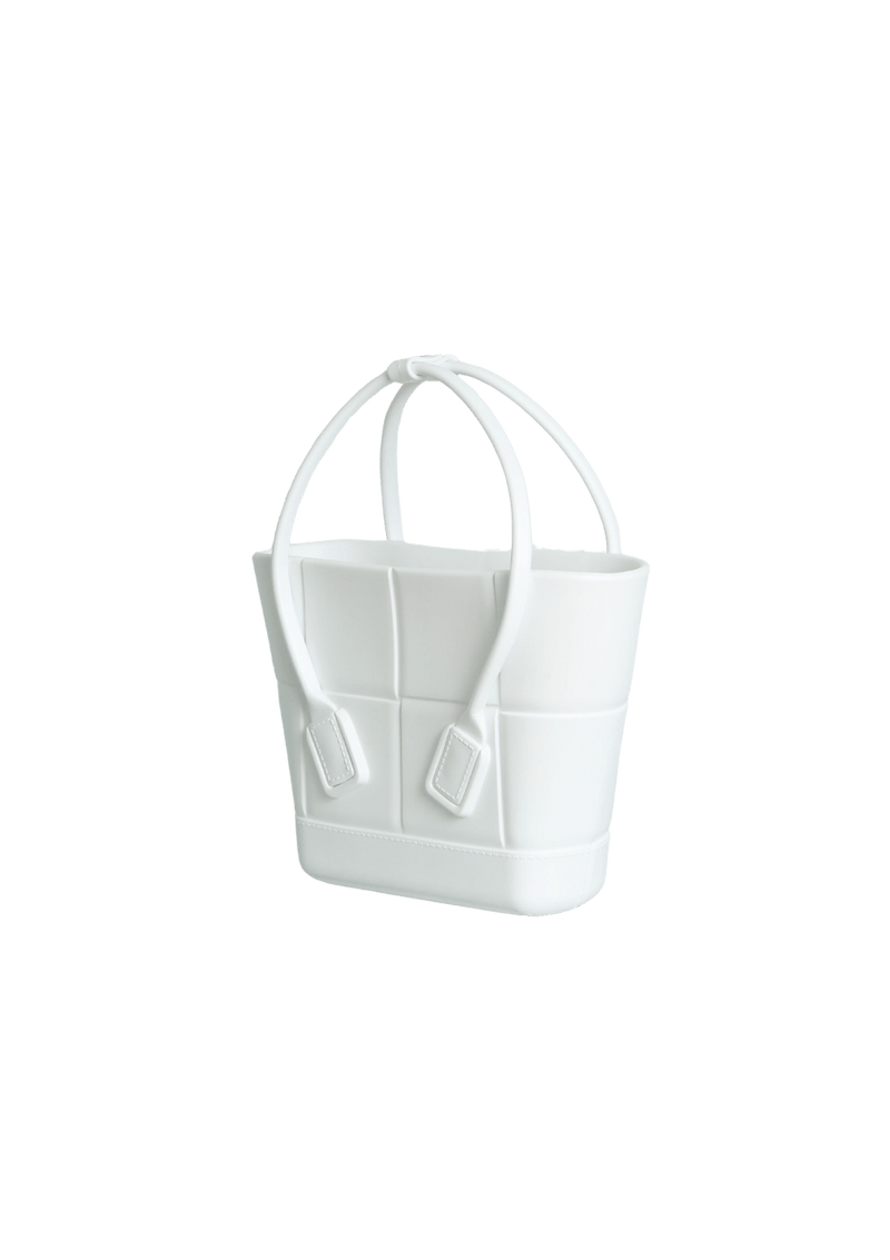 RUBBER MAXI INTRECCIATO MINI ARCO BAG