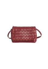 SMALL INTRECCIATO FULL FLAP BAG