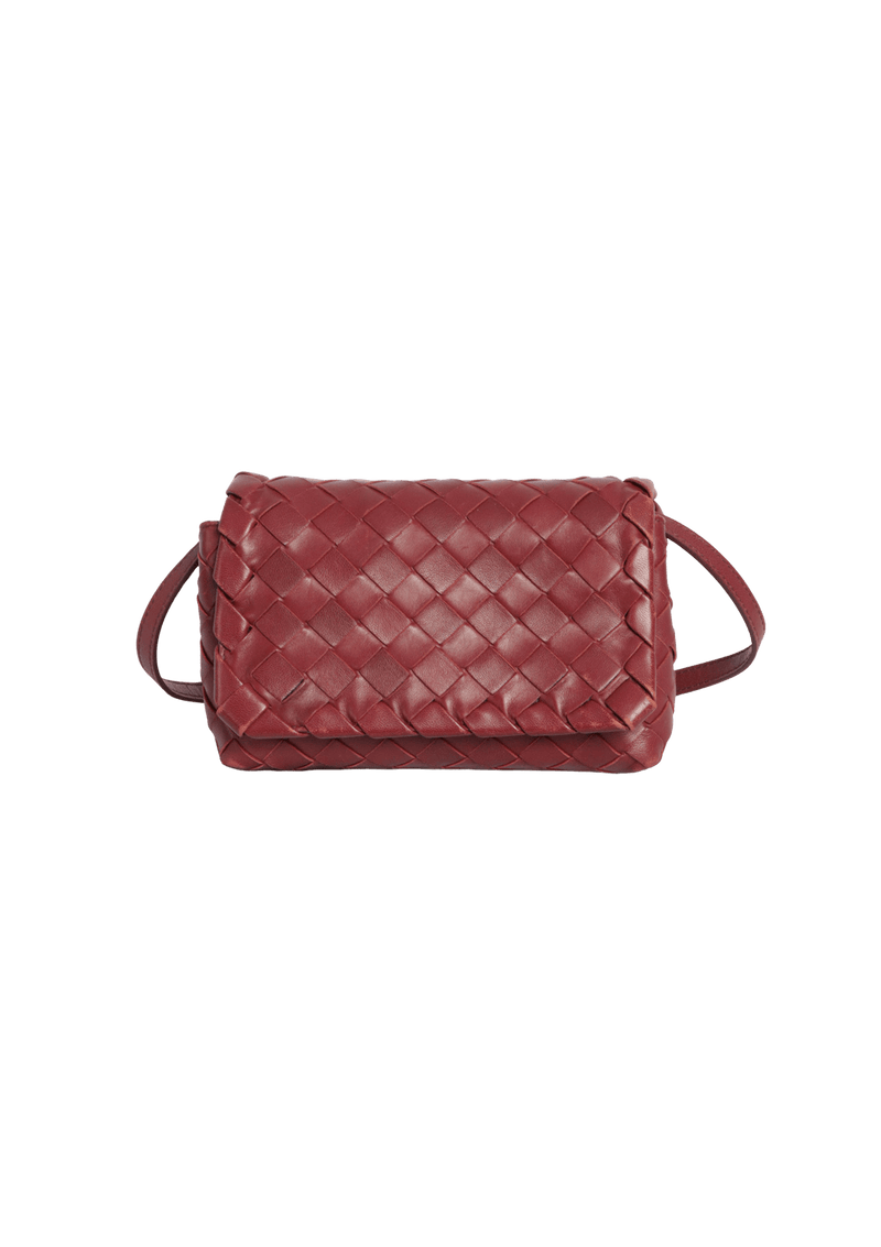 SMALL INTRECCIATO FULL FLAP BAG