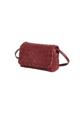 SMALL INTRECCIATO FULL FLAP BAG