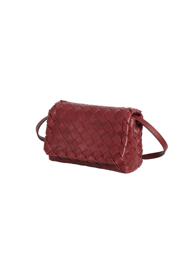 SMALL INTRECCIATO FULL FLAP BAG