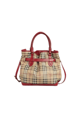 HAYMARKET CHECK BELTED BAG