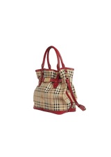 HAYMARKET CHECK BELTED BAG