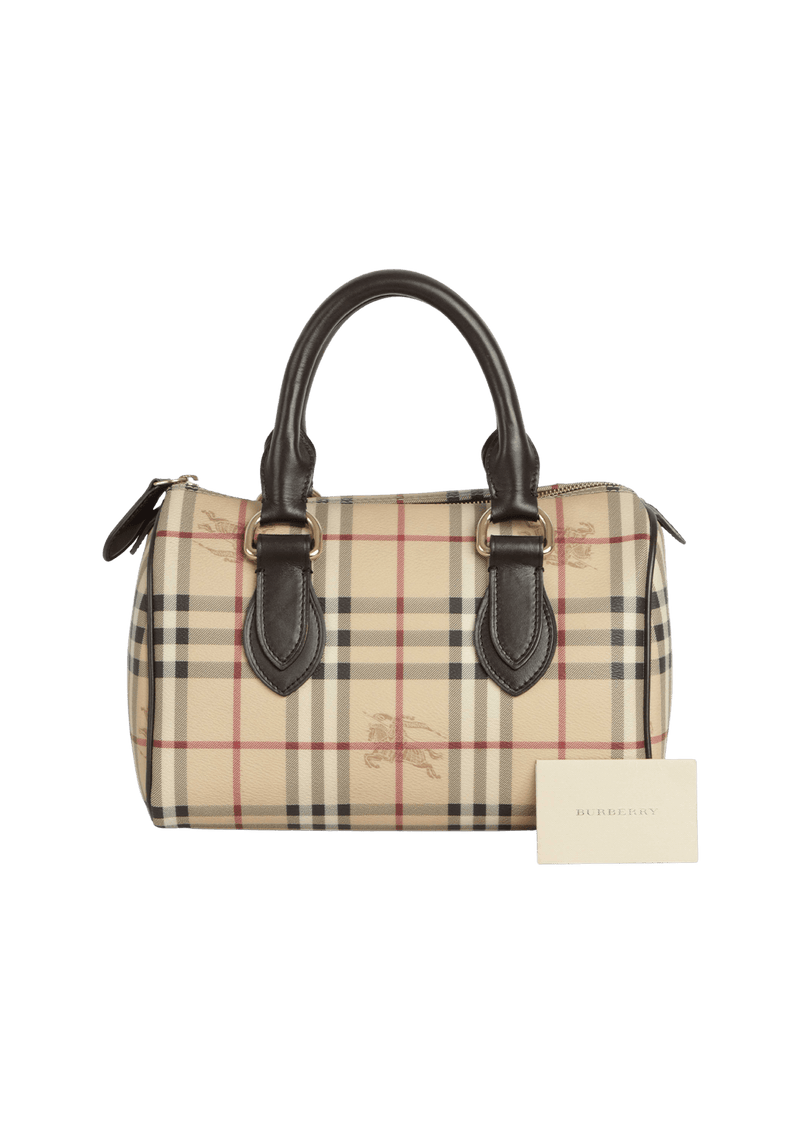 HAYMARKET CHECK BOWLING BAG