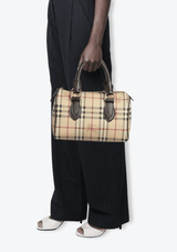 HAYMARKET CHECK BOWLING BAG