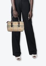 HAYMARKET CHECK BOWLING BAG