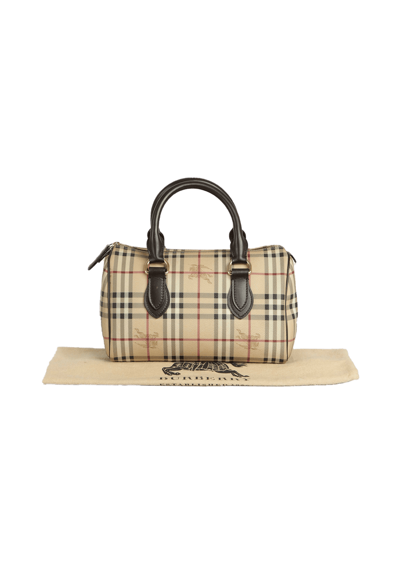 HAYMARKET CHECK BOWLING BAG