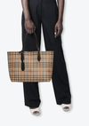 HAYMARKET CHECK REVERSIBLE TOTE BAG