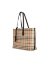 HAYMARKET CHECK REVERSIBLE TOTE BAG