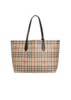 HAYMARKET CHECK REVERSIBLE TOTE BAG