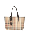 HAYMARKET CHECK REVERSIBLE TOTE BAG