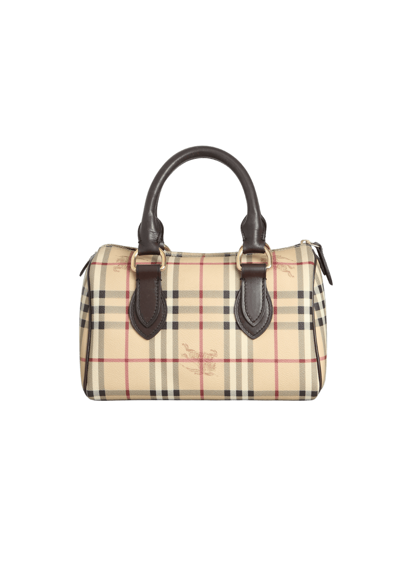 HAYMARKET CHECK SMALL CHESTER BOWLING BAG