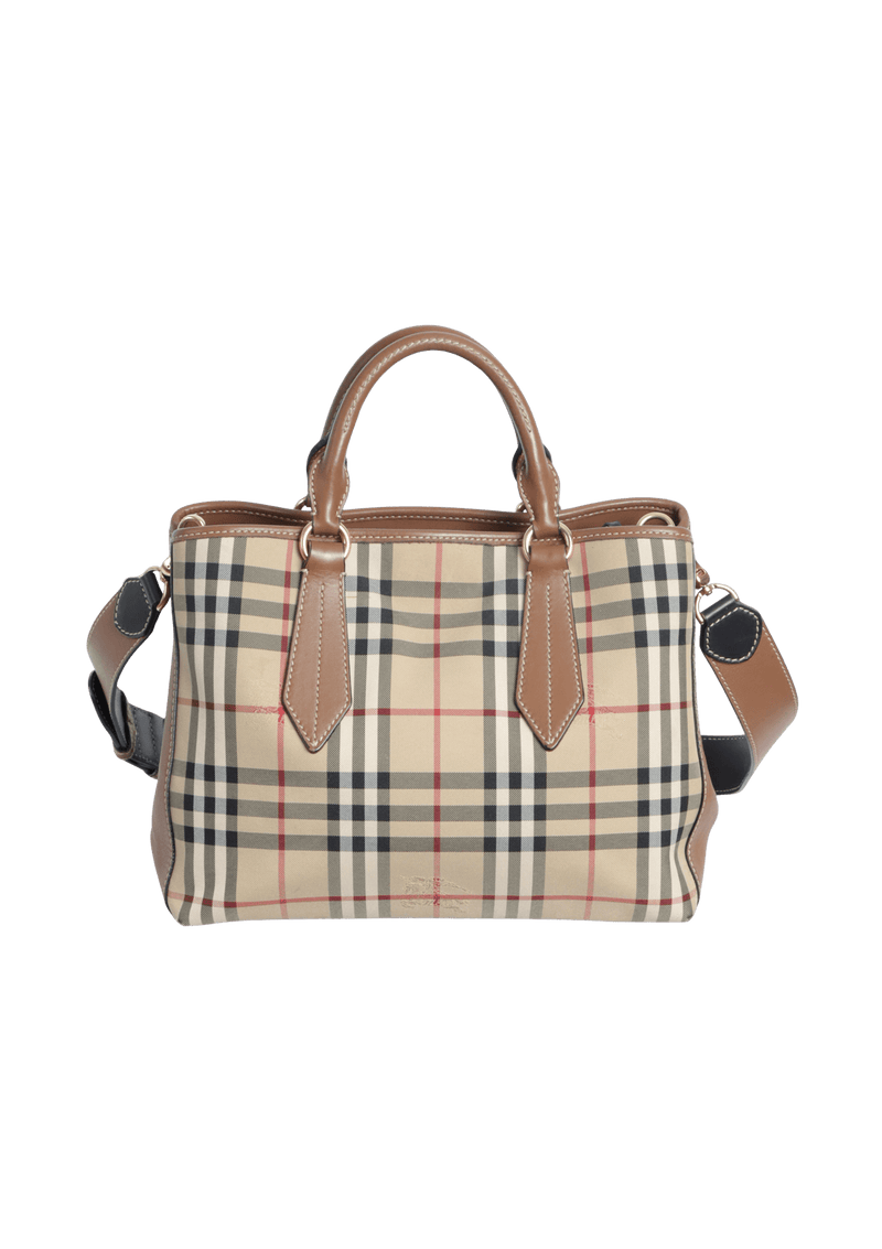 HORSEFERRY CHECK BALLINGDON SATCHEL