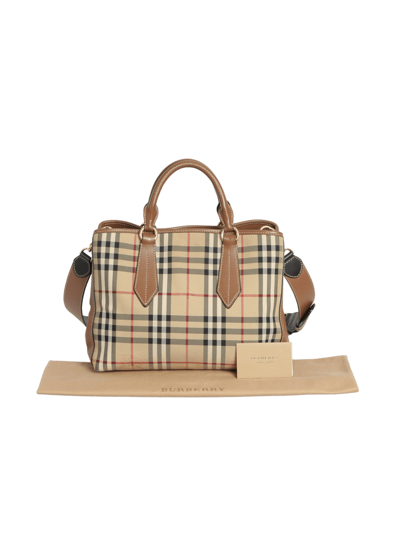 HORSEFERRY CHECK BALLINGDON SATCHEL