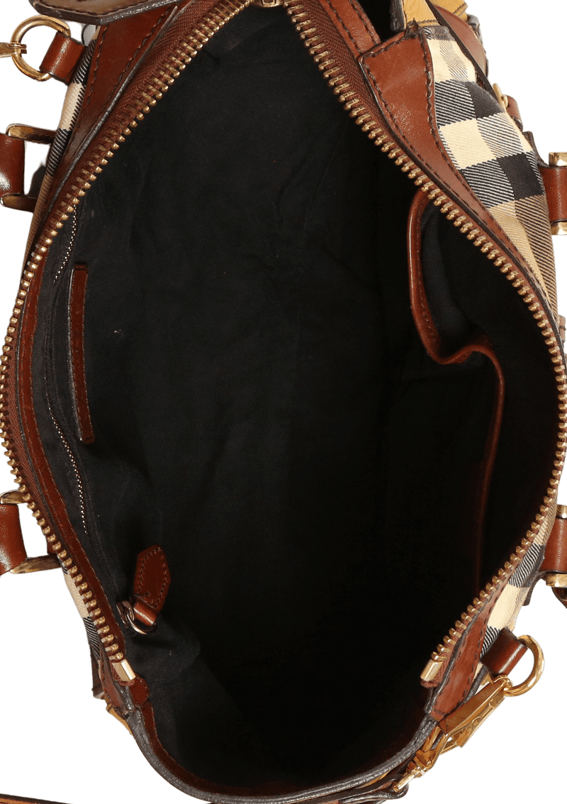 HOUSE CHECK LYNHER BRIDLE BAG