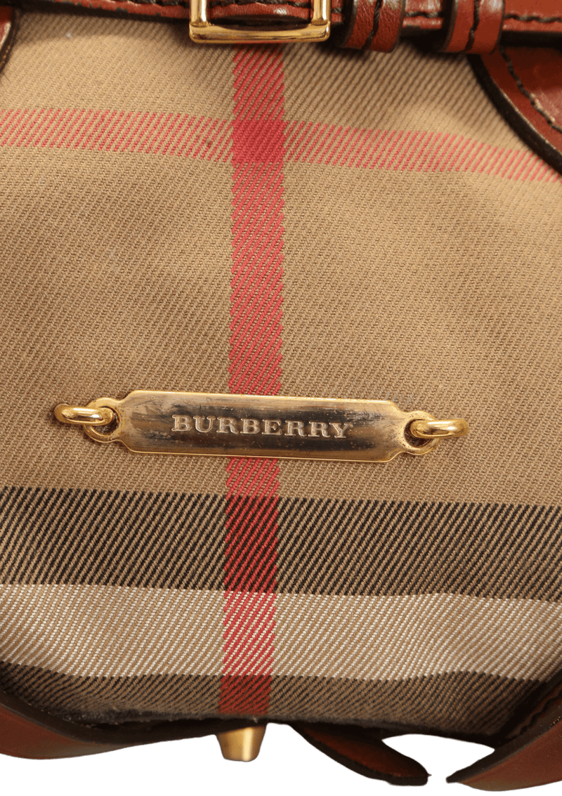 HOUSE CHECK LYNHER BRIDLE BAG