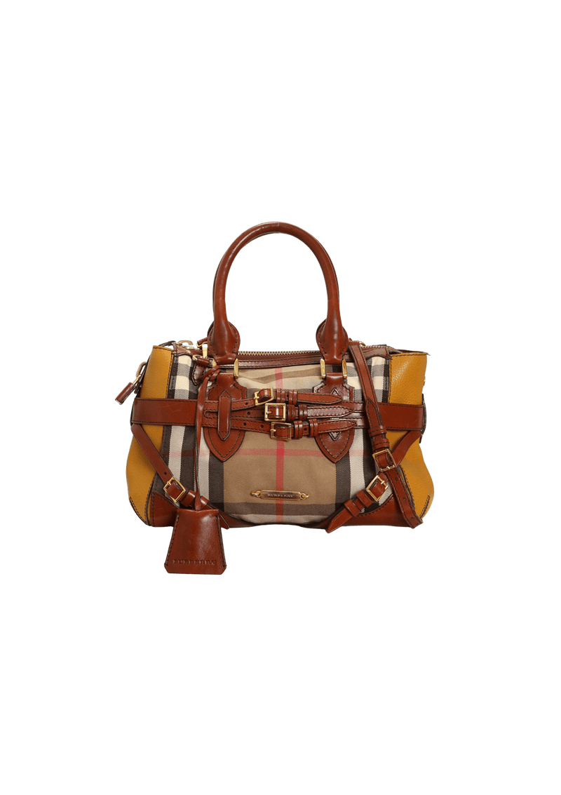 HOUSE CHECK LYNHER BRIDLE BAG