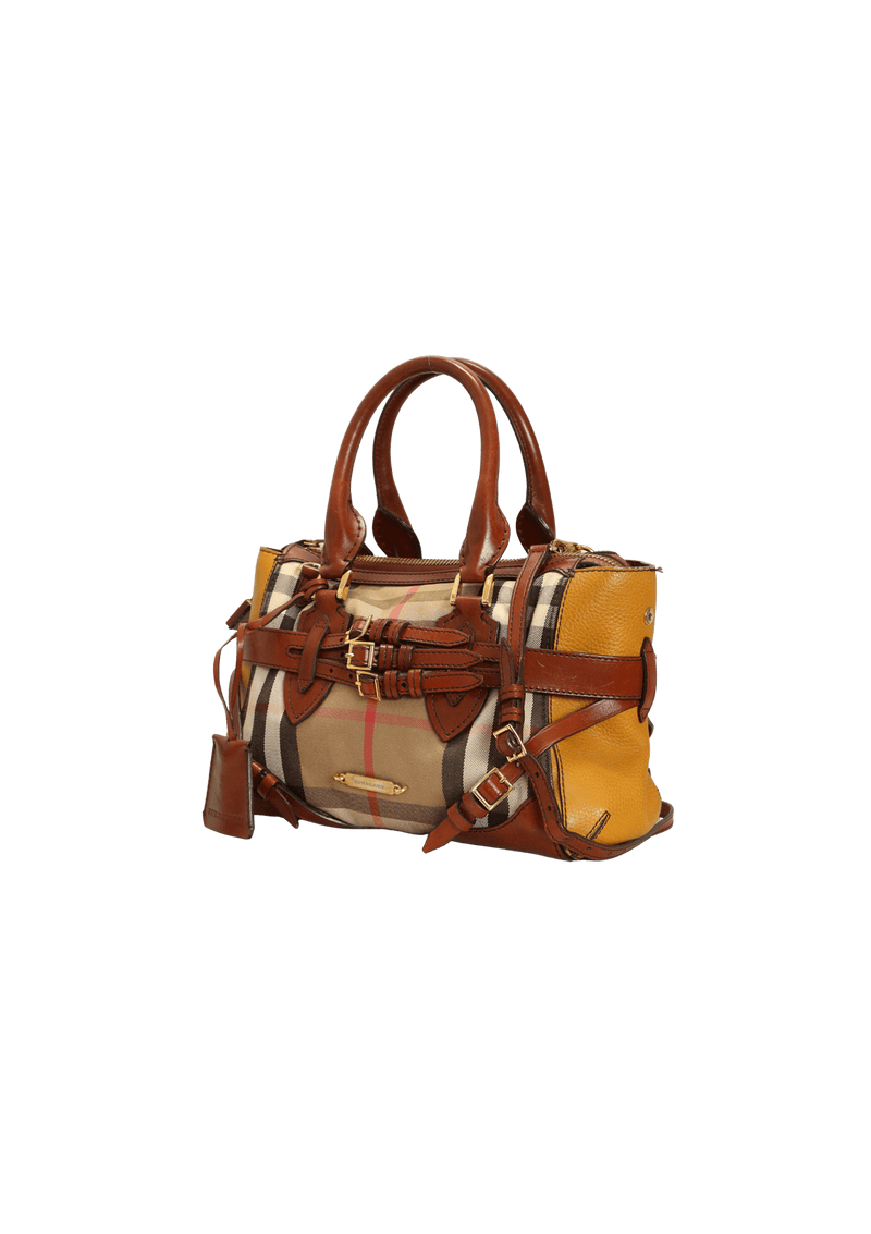 HOUSE CHECK LYNHER BRIDLE BAG