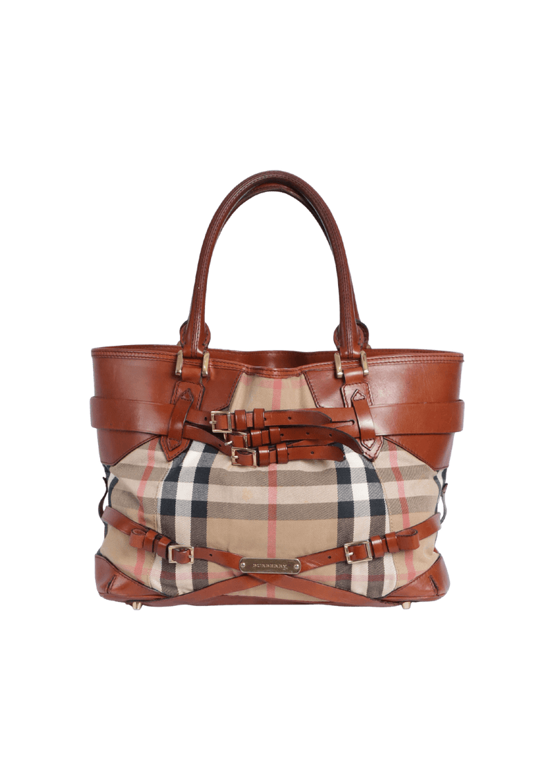 HOUSE CHECK LYNHER BRIDLE BAG