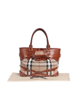 HOUSE CHECK LYNHER BRIDLE BAG