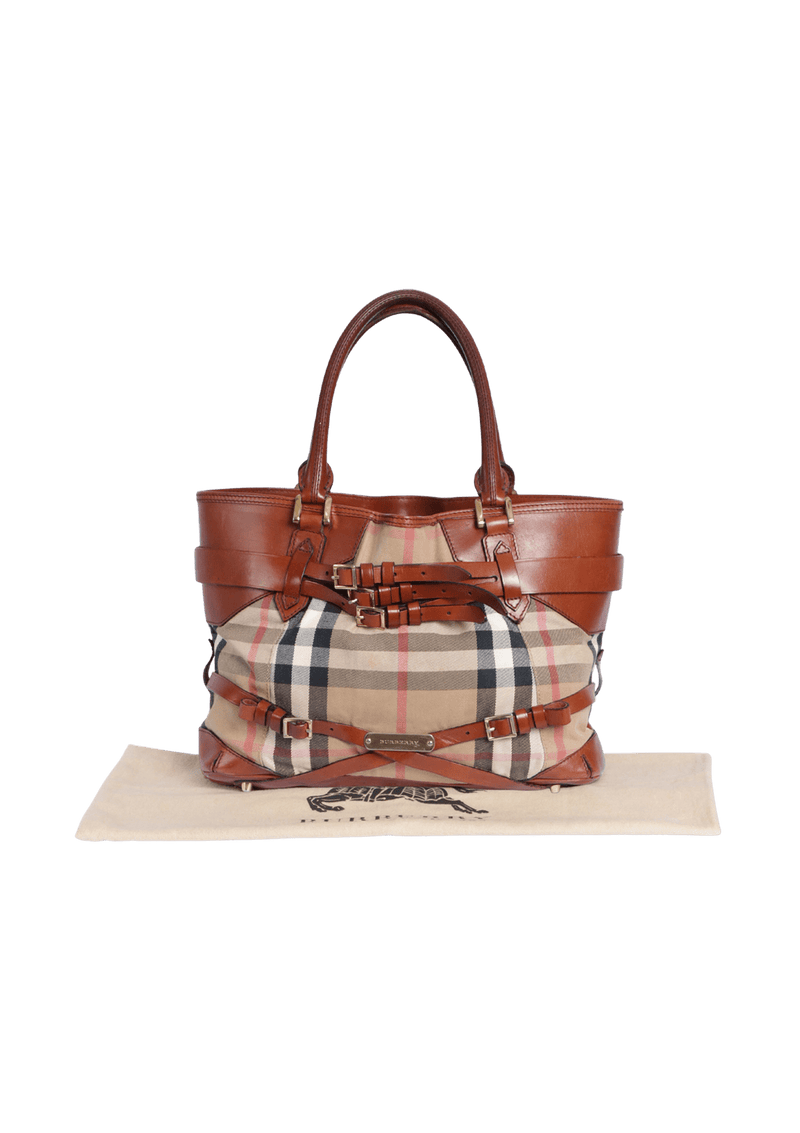 HOUSE CHECK LYNHER BRIDLE BAG