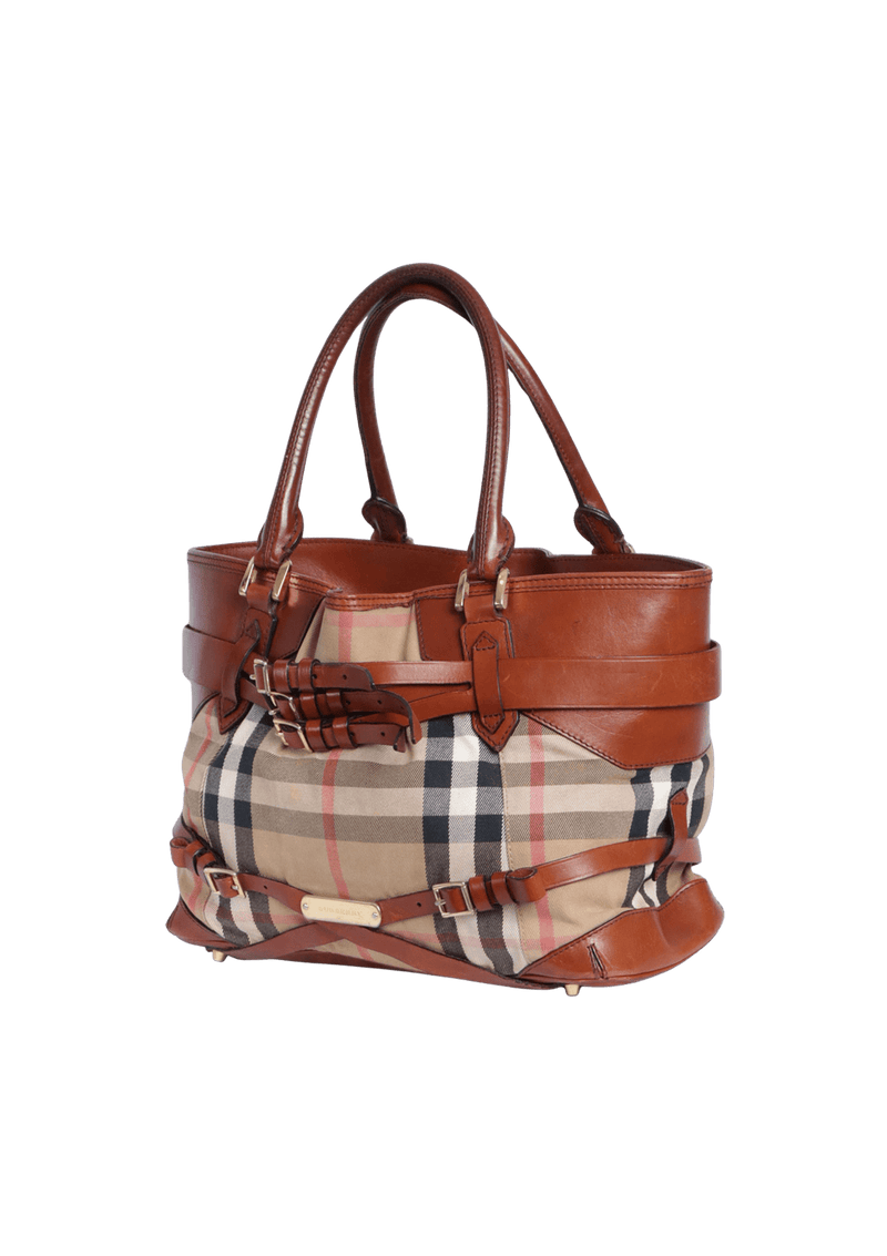 HOUSE CHECK LYNHER BRIDLE BAG