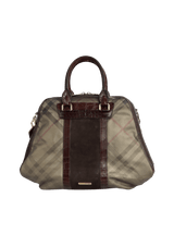 HOUSE CHECK SATCHEL BAG