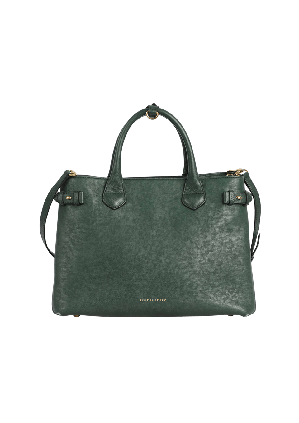 BOLSA BURBERRY HOUSE CHECK TRIMMED BANNER VERDE ORIGINAL – Gringa