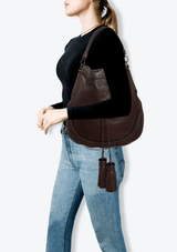 LEATHER PARADE TASSEL HOBO